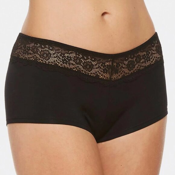 MONTELLE BLACK PANTY XXL NWT - Picture 1 of 3
